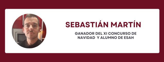 Hoy hablamos con Sebastián Martín, ganador del Concurso de Navidad