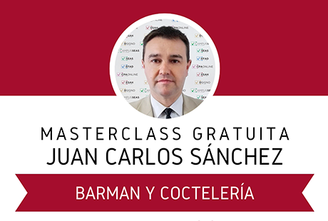 MASTERCLASS ONLINE: BARMAN Y COCTELERÍA | NOVIEMBRE 2024