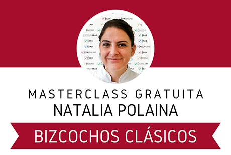 MASTERCLASS ONLINE: BIZCOCHOS CLÁSICOS | SEPTIEMBRE 2024