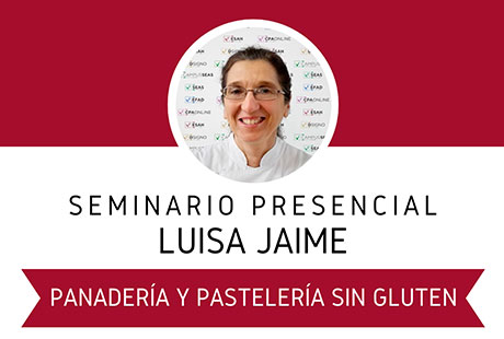 Seminario presencial: Panadería y pastelería sin gluten | Noviembre 2024